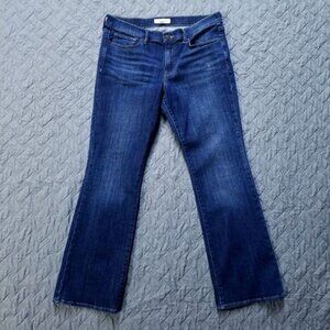 Lucky Brand Jeans Womens 10x30 A Blue Sweet Mid Rise Boot Cut Dark Wash Denim